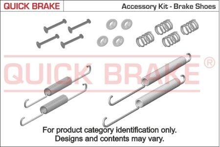 Ремк-т торм.колодок зад QUICK BRAKE 105-0825