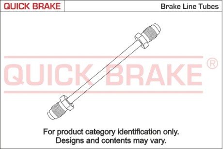 Гальмівний шланг QUICK BRAKE CU0300TXTX