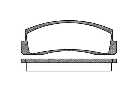 Колодки гальмівні дискові REMSA 0103.00