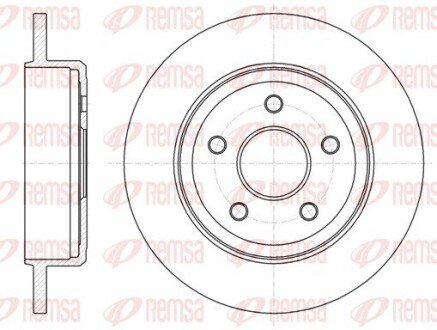 Диск гальмівний REMSA 61211.00