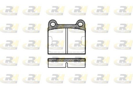 Гальмівні колодки дискові RH ROADHOUSE 2006.60