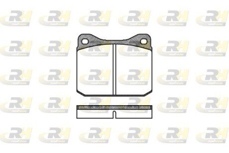 Гальмівні колодки дискові RH ROADHOUSE 2010.00