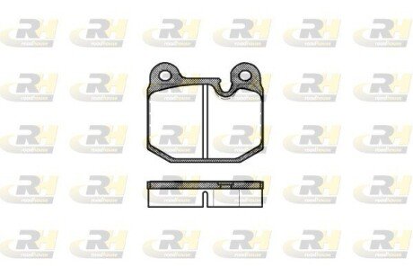 Гальмівні колодки дискові RH ROADHOUSE 2014.10