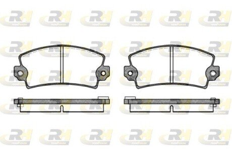 Гальмівні колодки дискові RH ROADHOUSE 2021.06