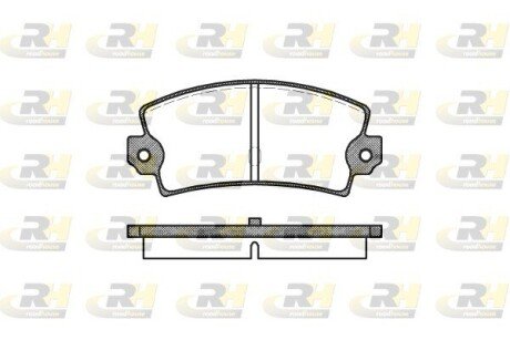 Гальмівні колодки дискові RH ROADHOUSE 2021.40
