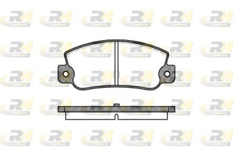 Гальмівні колодки дискові RH ROADHOUSE 2025.30