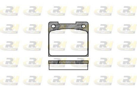 Гальмівні колодки дискові RH ROADHOUSE 2039.00