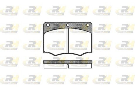 Гальмівні колодки дискові RH ROADHOUSE 2064.00