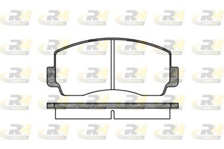 Гальмівні колодки дискові RH ROADHOUSE 2094.00
