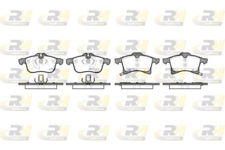 Гальмівні колодки дискові RH ROADHOUSE 21036.02