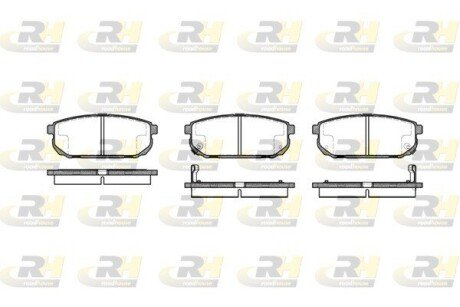 Гальмівні колодки дискові RH ROADHOUSE 21042.02
