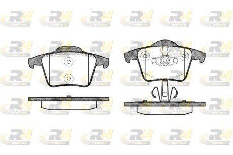Гальмівні колодки дискові RH ROADHOUSE 21044.00