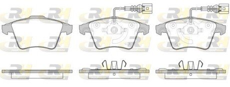 Гальмівні колодки дискові RH ROADHOUSE 21045.22