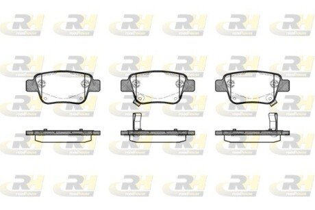 Гальмівні колодки дискові RH ROADHOUSE 21047.02