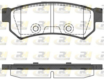 Гальмівні колодки дискові RH ROADHOUSE 21048.10