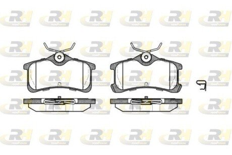 Гальмівні колодки дискові RH ROADHOUSE 21050.02