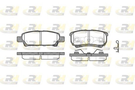 Гальмівні колодки дискові RH ROADHOUSE 21051.02