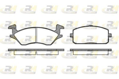 Гальмівні колодки дискові RH ROADHOUSE 2105.10