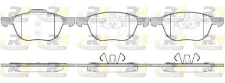 Гальмівні колодки дискові RH ROADHOUSE 21082.00