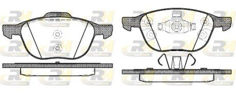Гальмівні колодки дискові RH ROADHOUSE 21082.30