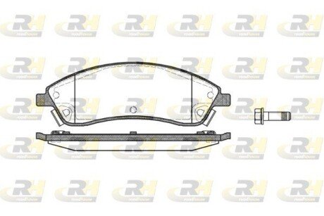 Гальмівні колодки дискові RH ROADHOUSE 21086.08