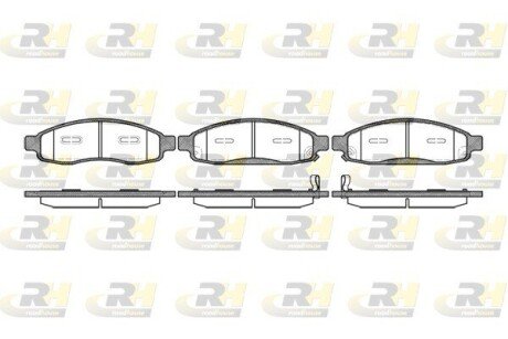 Гальмівні колодки дискові RH ROADHOUSE 21094.12