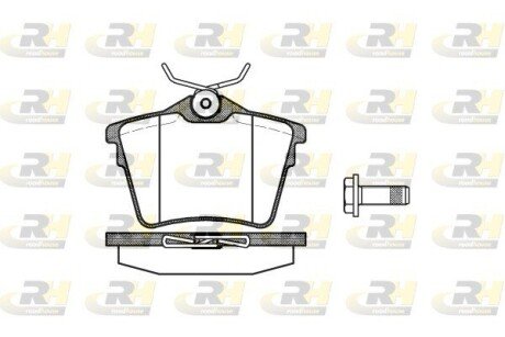 Гальмівні колодки дискові RH ROADHOUSE 21103.00