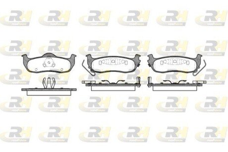 Гальмівні колодки дискові RH ROADHOUSE 21106.02