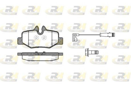 Гальмівні колодки дискові RH ROADHOUSE 21110.02