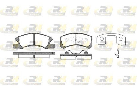 Гальмівні колодки дискові RH ROADHOUSE 21111.02