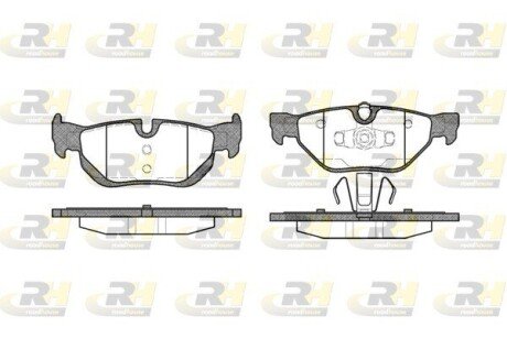 Гальмівні колодки дискові RH ROADHOUSE 21145.00