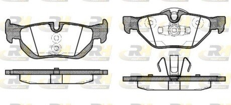 Гальмівні колодки дискові RH ROADHOUSE 21145.10