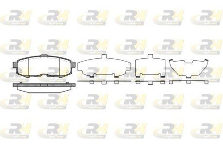 Гальмівні колодки дискові RH ROADHOUSE 21160.00