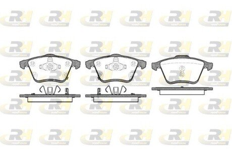 Гальмівні колодки дискові RH ROADHOUSE 21182.02