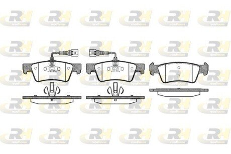 Гальмівні колодки дискові RH ROADHOUSE 21187.02