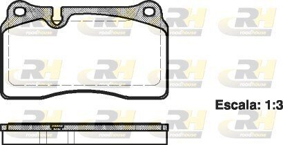 Гальмівні колодки дискові RH ROADHOUSE 21200.00