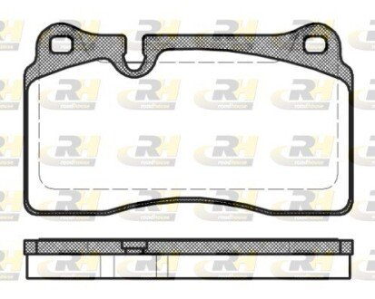 Гальмівні колодки дискові RH ROADHOUSE 21200.30