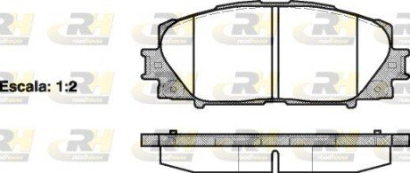 Гальмівні колодки дискові RH ROADHOUSE 21224.00