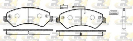 Гальмівні колодки дискові RH ROADHOUSE 21275.12