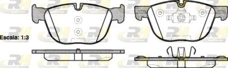 Гальмівні колодки дискові RH ROADHOUSE 21297.00