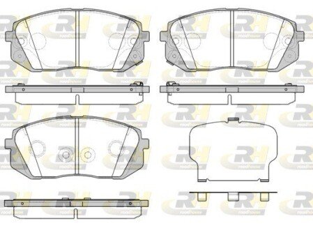 Гальмівні колодки дискові RH ROADHOUSE 21302.52
