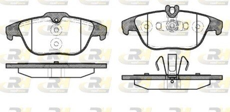 Гальмівні колодки дискові RH ROADHOUSE 21305.20