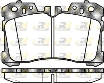 Гальмівні колодки дискові RH ROADHOUSE 21320.00