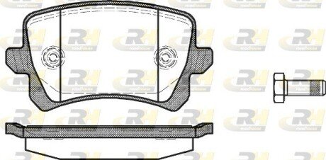 Гальмівні колодки дискові RH ROADHOUSE 21342.00