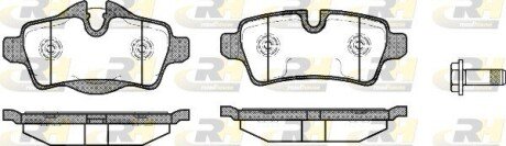 Гальмівні колодки дискові RH ROADHOUSE 21344.00