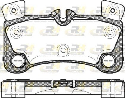 Гальмівні колодки дискові RH ROADHOUSE 21346.00