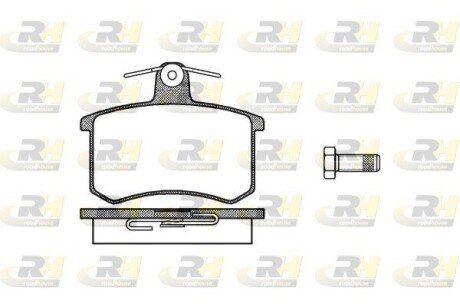 Гальмівні колодки дискові RH ROADHOUSE 2135.00