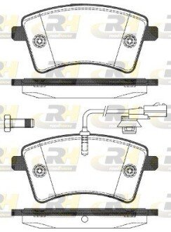 Гальмівні колодки дискові RH ROADHOUSE 21351.01