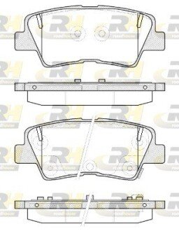 Гальмівні колодки дискові RH ROADHOUSE 21362.52