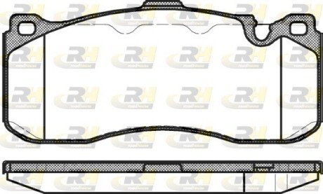 Гальмівні колодки дискові RH ROADHOUSE 21380.00